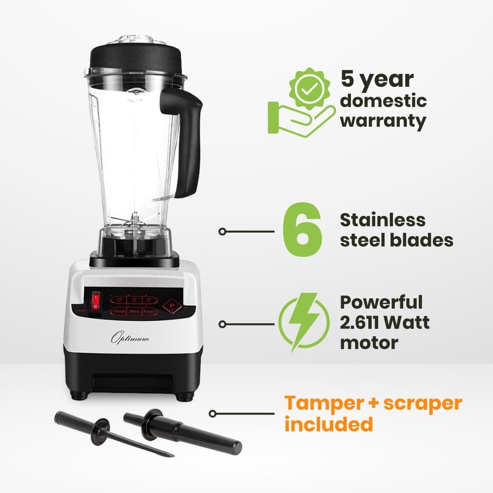 froothie best high speed blender optimum 9200A award winner powerful 2611 watts, stainless steel blades