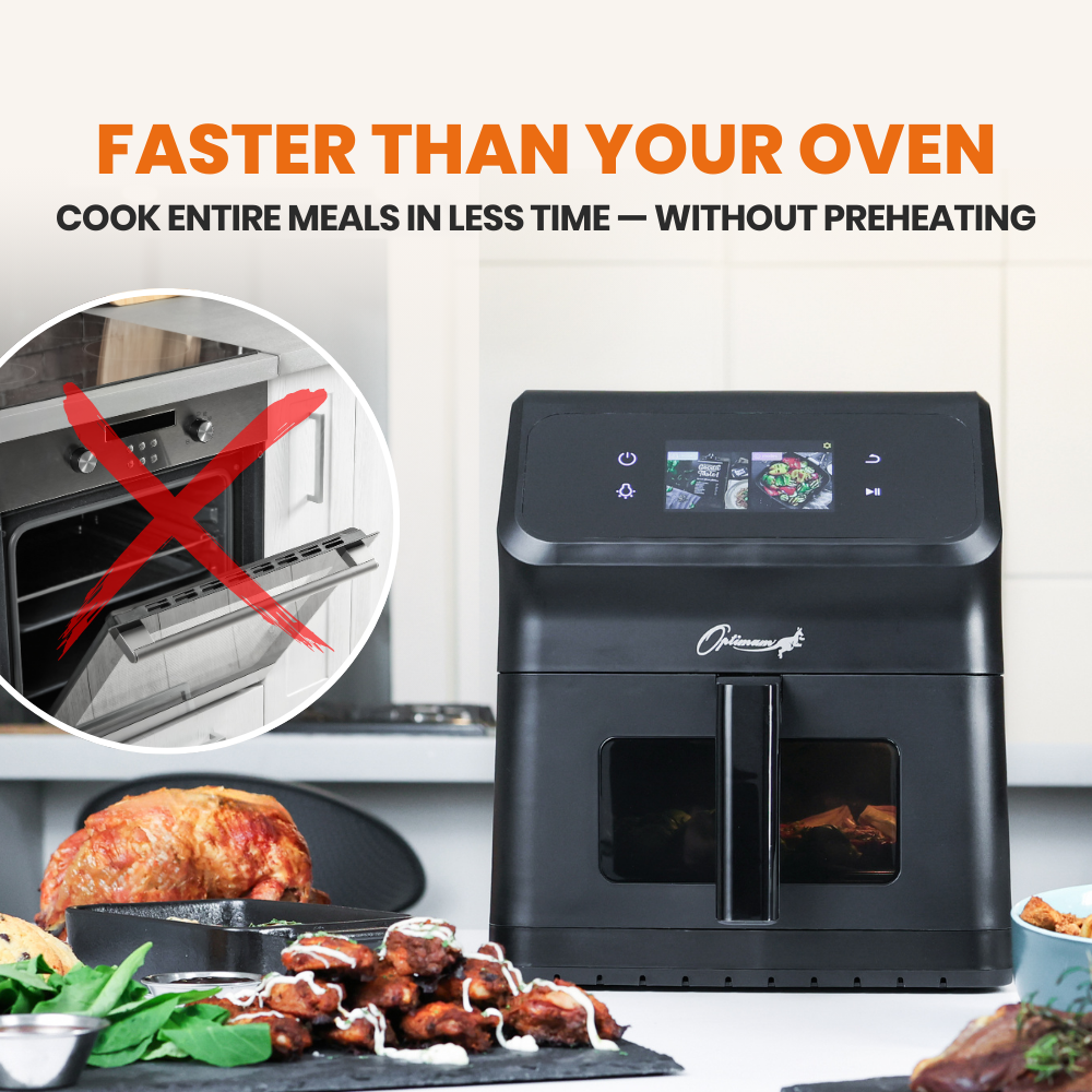 best air fryer new zealand optimum healthyfry3.0 modern faster than an oven