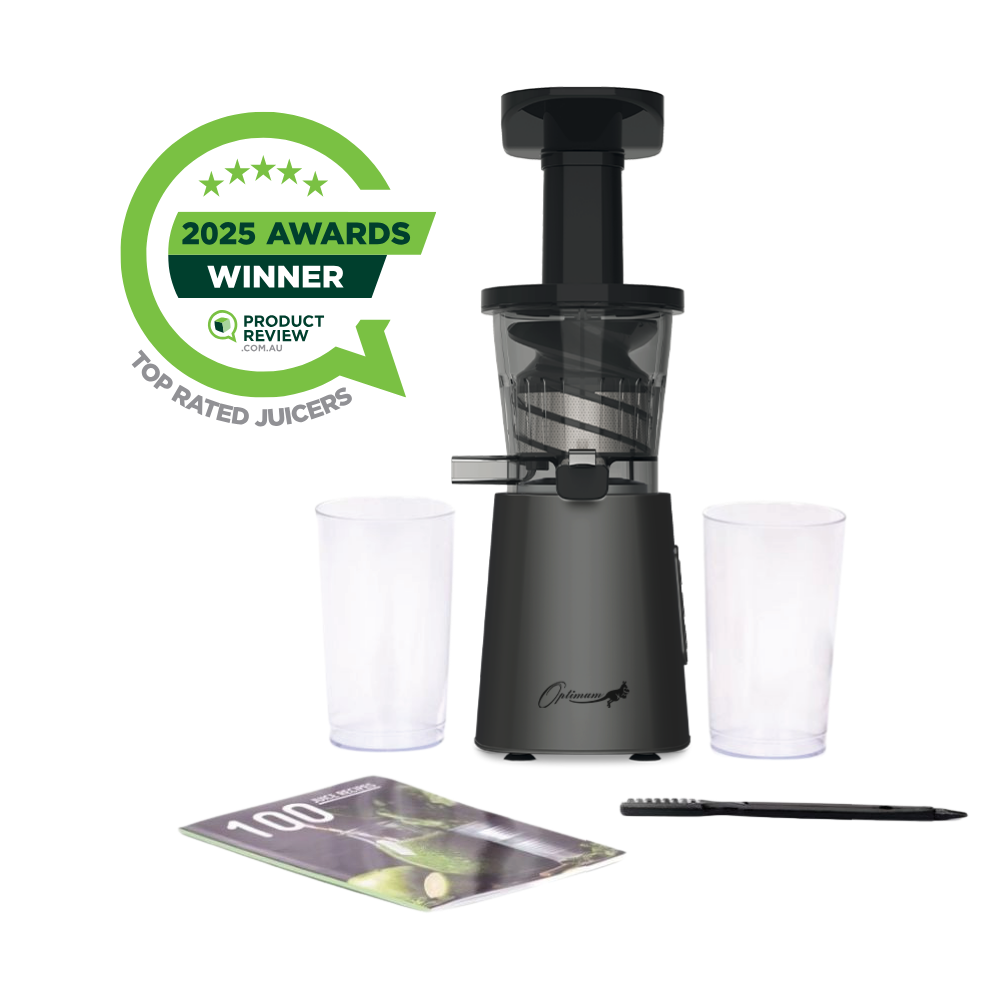 Optimum 600M Compact Cold Press Juicer – Froothie New Zealand