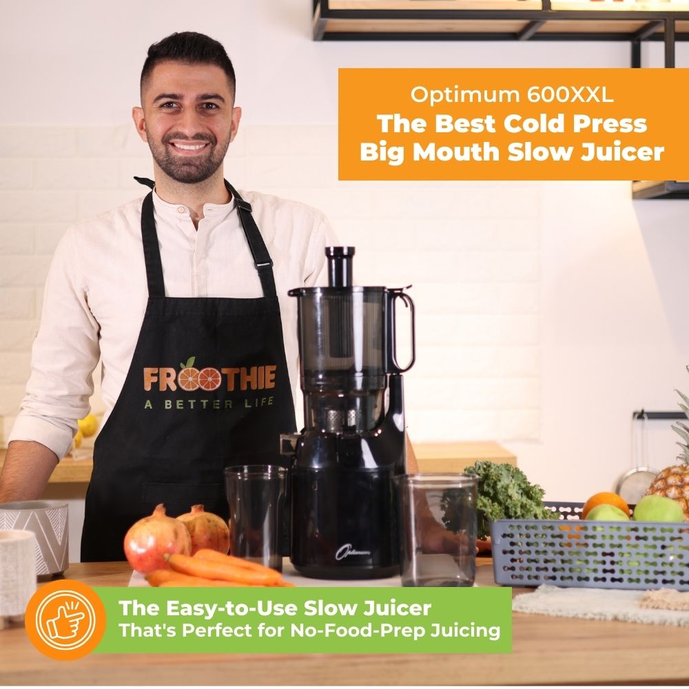 optimum 600xxl best cold press slow juicer award winner New Zealand big mouth ex-demo