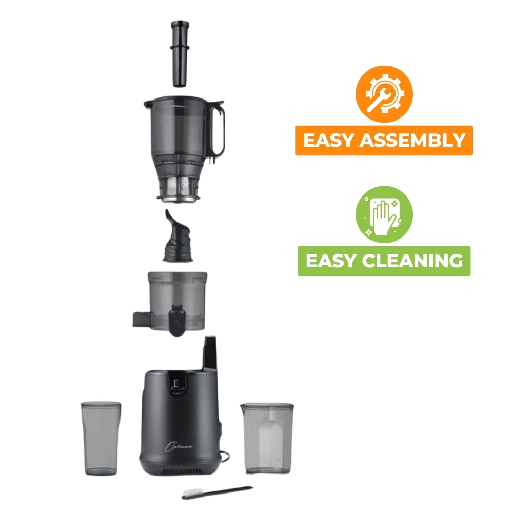 optimum 600xxl best cold press slow juicer award winner New Zealand no chopping  ex-demo