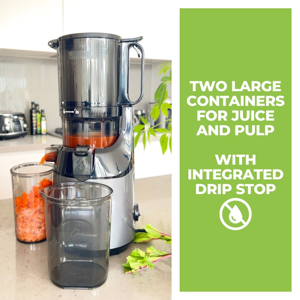 optimum 600xxl best cold press slow juicer award winner New Zealand no chopping