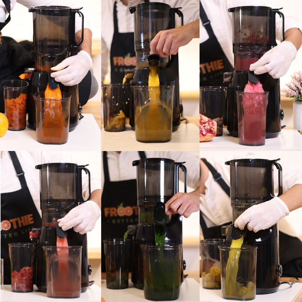 optimum 600xxl best cold press slow juicer award winner New Zealand juice flowing ex-demo