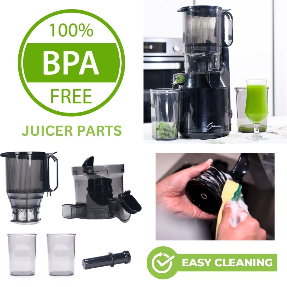 optimum 600xxl best cold press slow juicer award winner New Zealand bpa free ex-demo