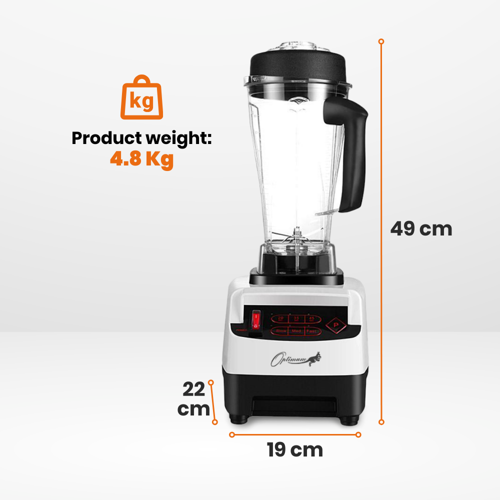 froothie best high speed blender optimum 9200A award winner powerful 2611 watts, stainless steel blades