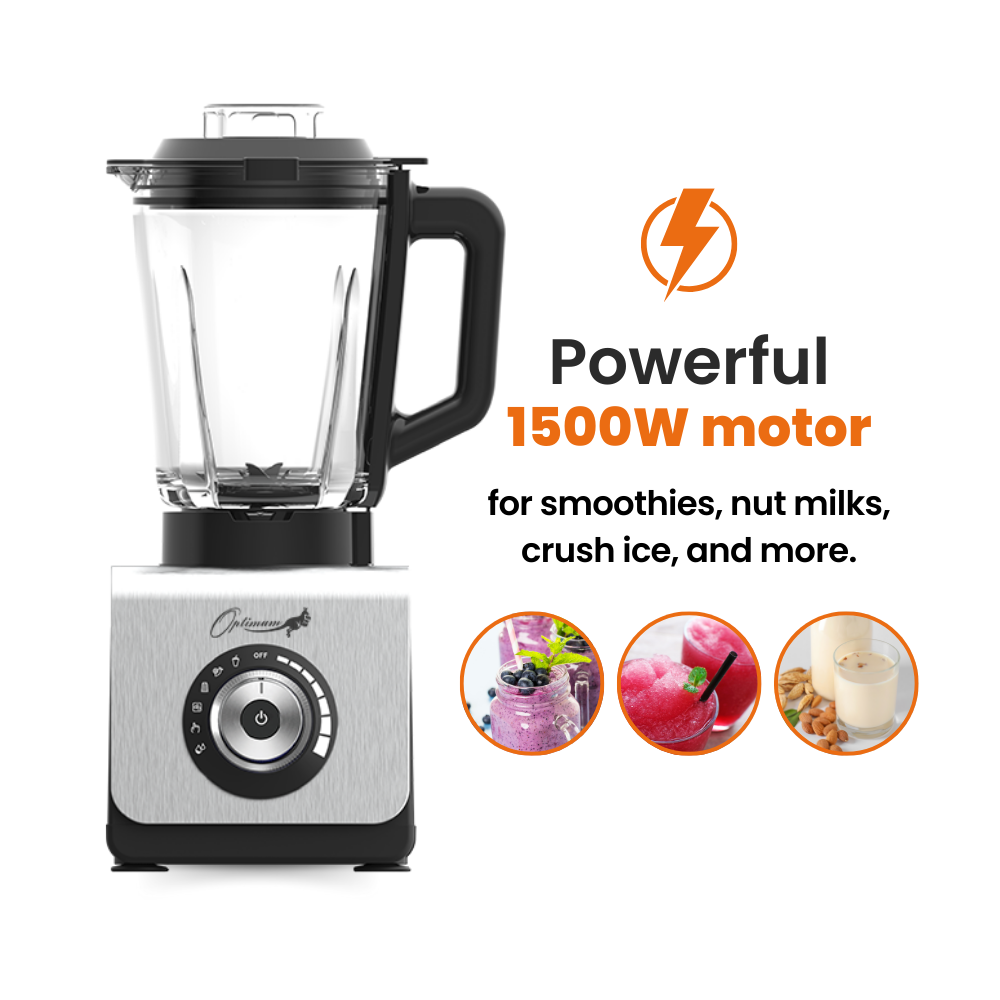 optimum 9400 essential best food blender smoothie maker award winner powerful 1500W