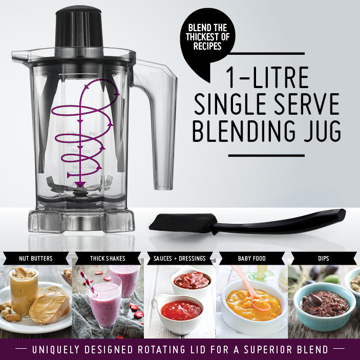 optimum g2.3 platinum series induction high-speed best blender single serve jug