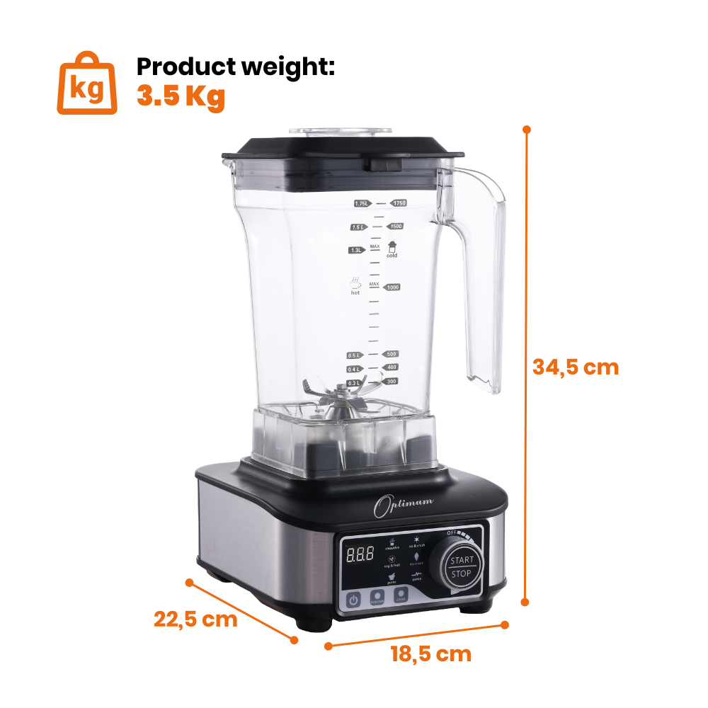 Ex Demo Optimum G2.6 Slim Platinum Series - The Best Blender & Smoothie Maker
