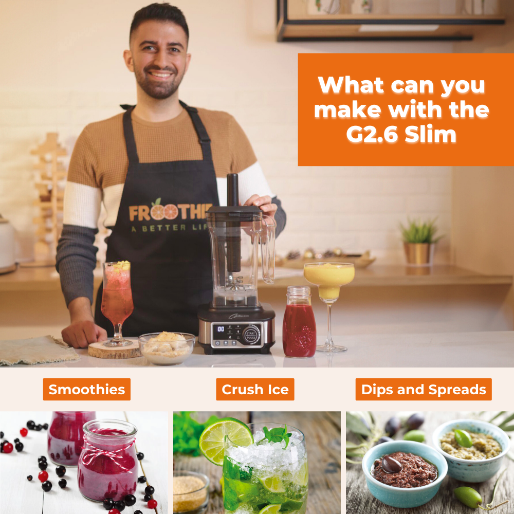 optimum g2.6 best blender for smoothies, smoothie maker - productreview award winner crush ice