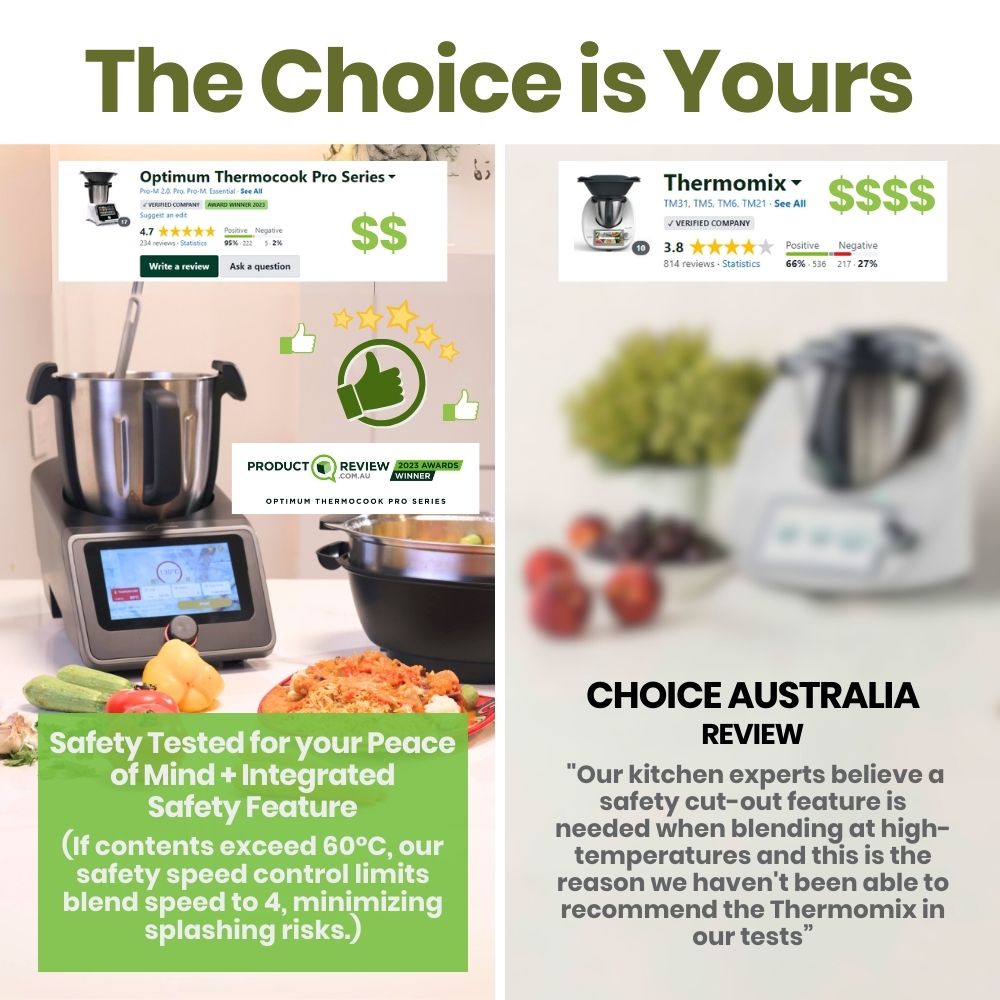optimum thermocook pro m 3.0, best thermo cooker, thermomix competitor, magimix competition, all-in-one, multi cooker