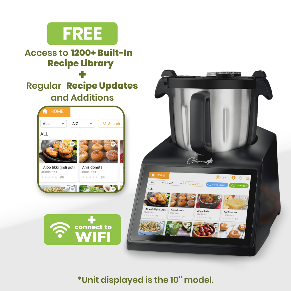 optimum thermocook pro m 3.0, best thermo cooker, thermomix competitor, magimix competition, all-in-one, multi cooker, recipe library