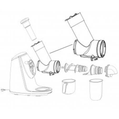 Optimum H3000 / H3000 2nd Gen - Feeding Chute