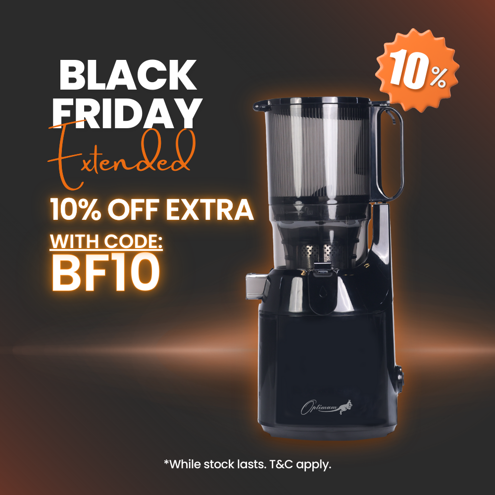 
                  
                    optimum 600xxl best cold press slow juicer award winner New Zealand black special black friday discount
                  
                
