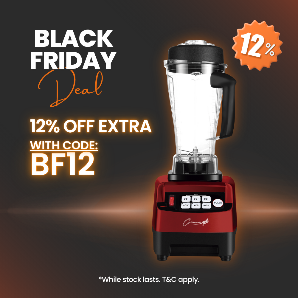 
                  
                    optimum 8200 best high speed blender Australia froothie award winner red special black friday discount
                  
                