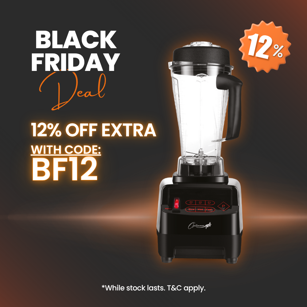 froothie best high speed blender optimum 9200A award winner powerful 2611 watts, black special black friday discount