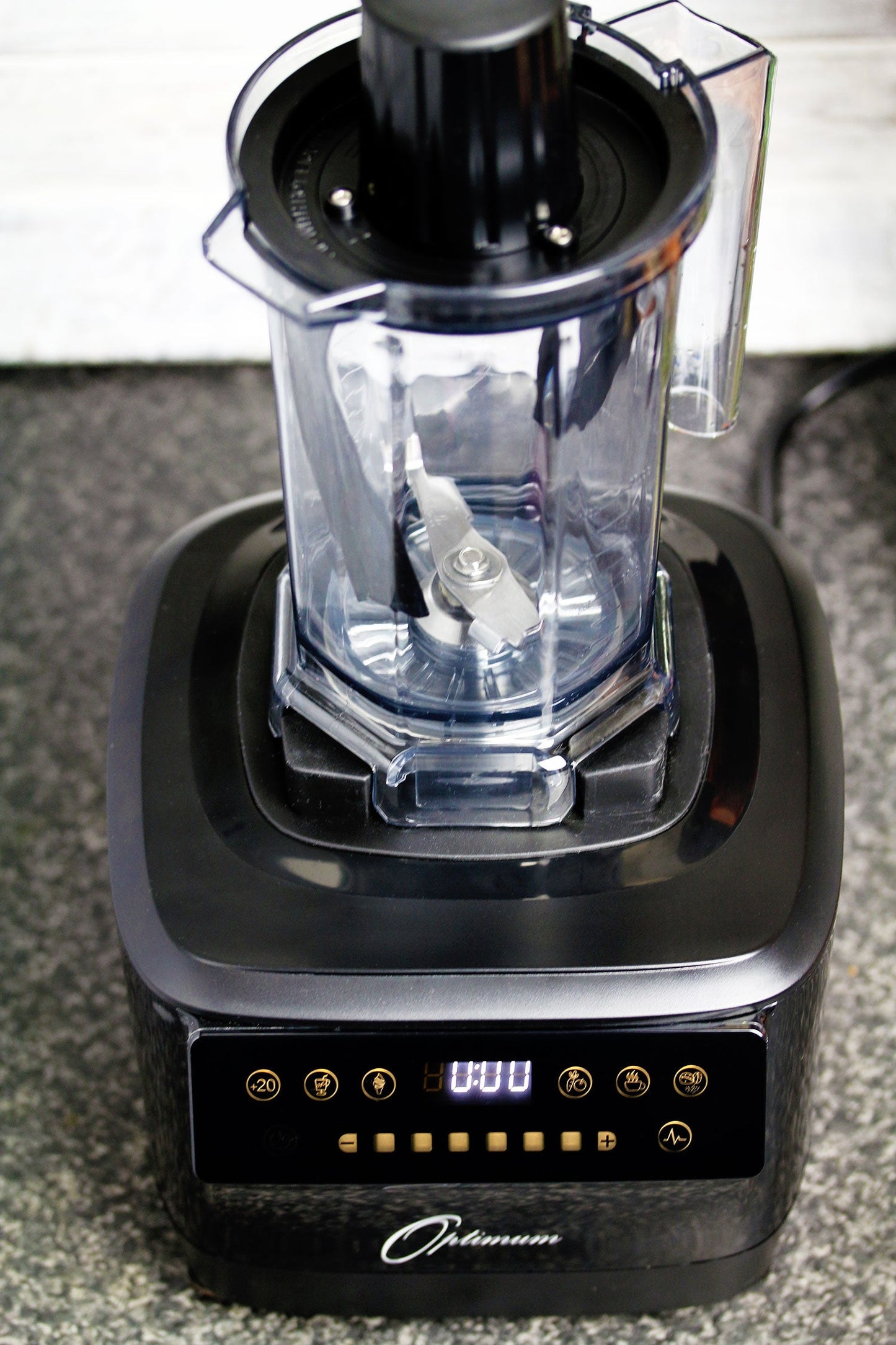 optimum g2.3 platinum series induction high-speed best blender black
