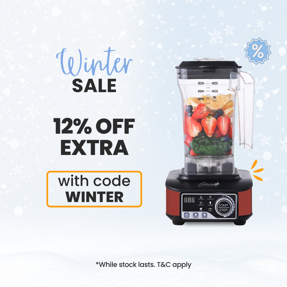 optimum g2.6 best blender for smoothies, smoothie maker - productreview award winner red