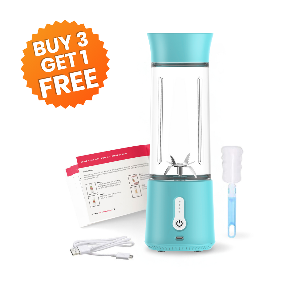 
                  
                    Nutriforce mini buy 3 get 1 free offer portable blender 500ml mint
                  
                