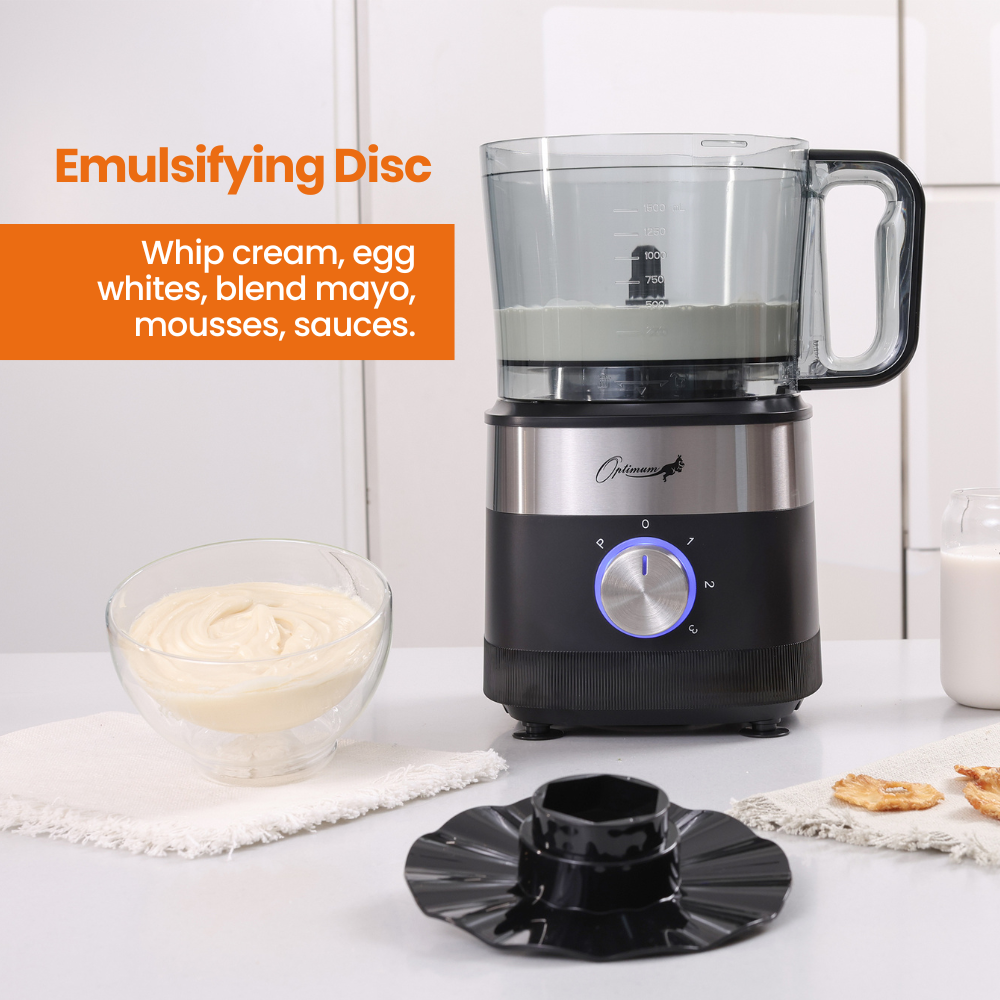 
                  
                    optimum best food processor new zealand 8 cup versatile attachments emulsifying disc
                  
                