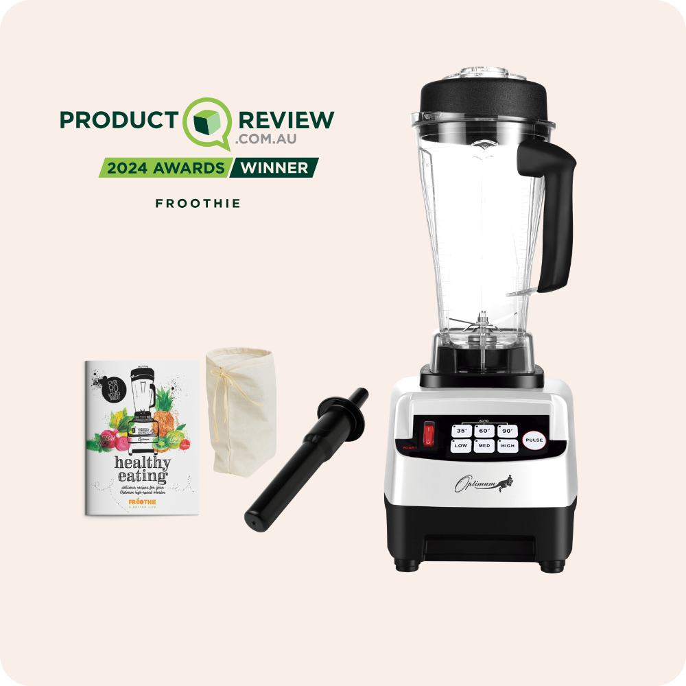 
                  
                    optimum 8200 best high speed blender Australia froothie award winner white
                  
                