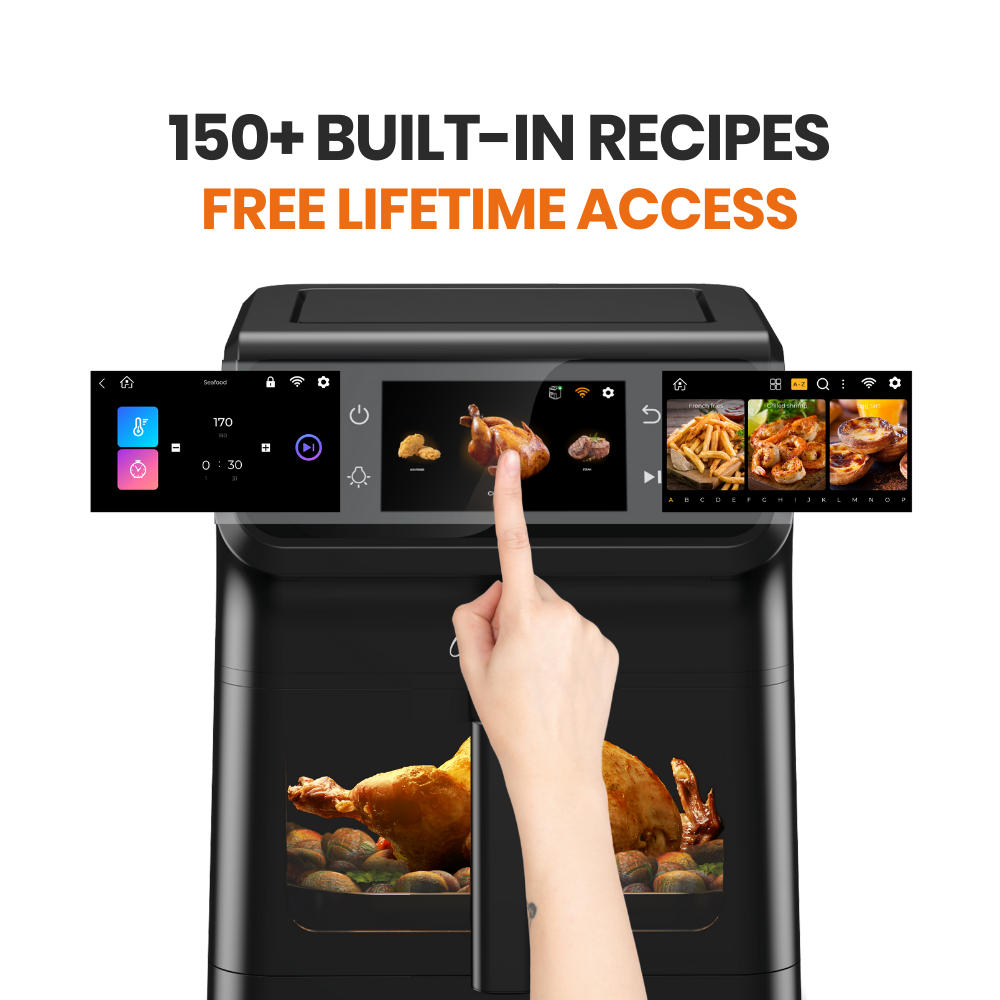 best air fryer new zealand optimum healthyfry3.0 big touchscreen display