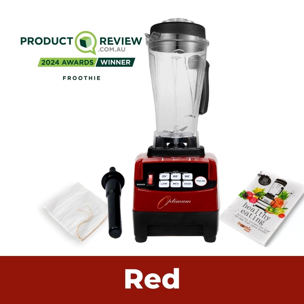 optimum 8200 best high speed blender Australia froothie award winner red