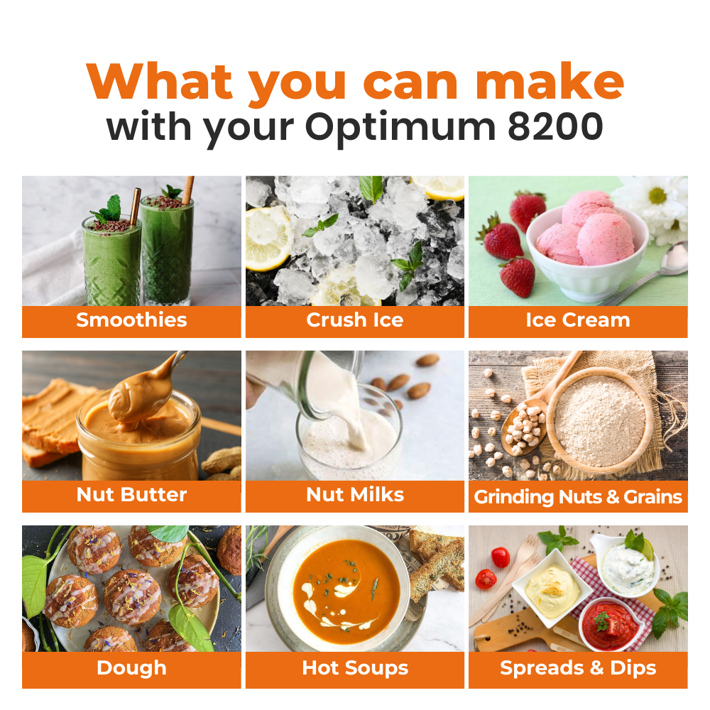 
                  
                    optimum 8200 best high speed blender Australia froothie award winner what you can make
                  
                