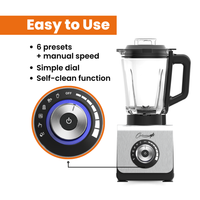 Thumbnail for optimum 9400 essential best food blender smoothie maker award winner powerful 1500W with dial