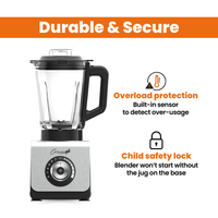 Thumbnail for optimum 9400 essential best food blender smoothie maker award winner safety features
