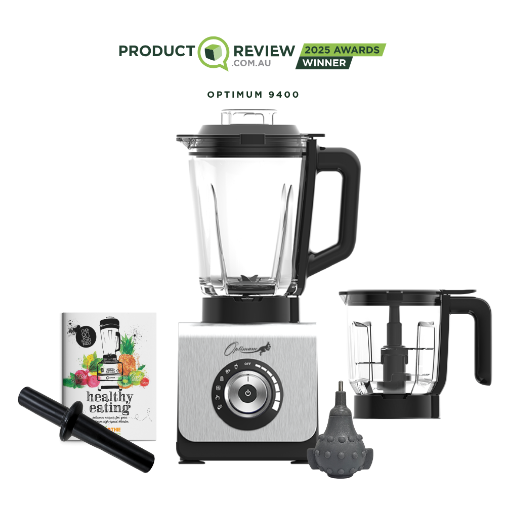 
                  
                    optimum 9400 essential food blender smoothie drink maker with glass jug silver garlic peeler bpa free plastic jug stainless steel jug
                  
                