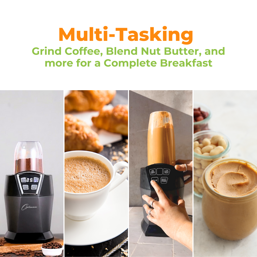 
                  
                    Optimum Nutriforce 2.0 Extractor Smoothie Maker - Personal High Speed Blender
                  
                