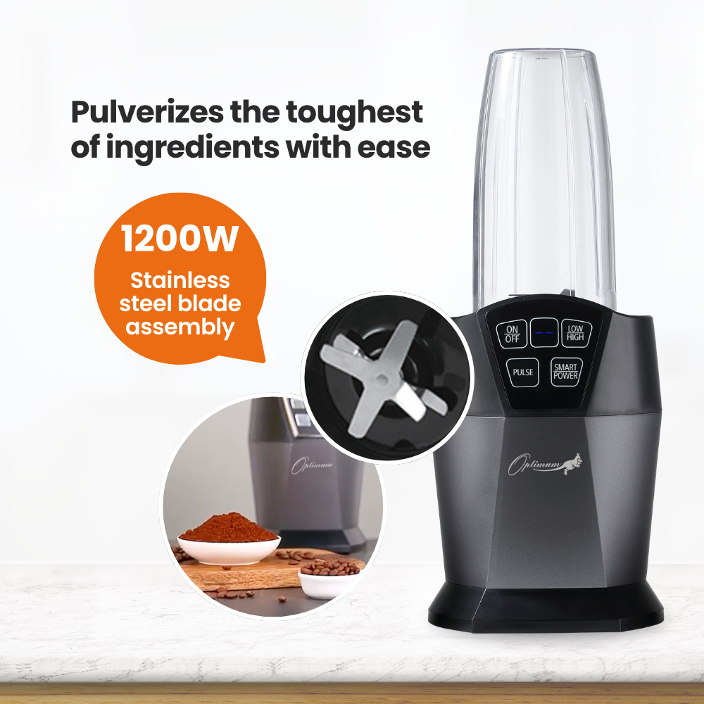 
                  
                    Optimum Nutriforce 2.0 Extractor Smoothie Maker - Personal High Speed Blender
                  
                