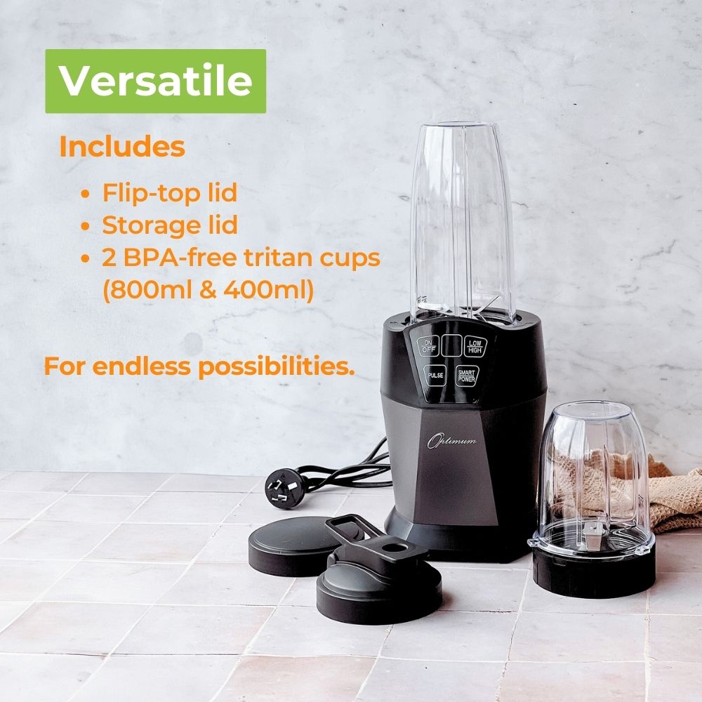 
                  
                    Optimum Nutriforce 2.0 Extractor Smoothie Maker - Personal High Speed Blender award winner
                  
                