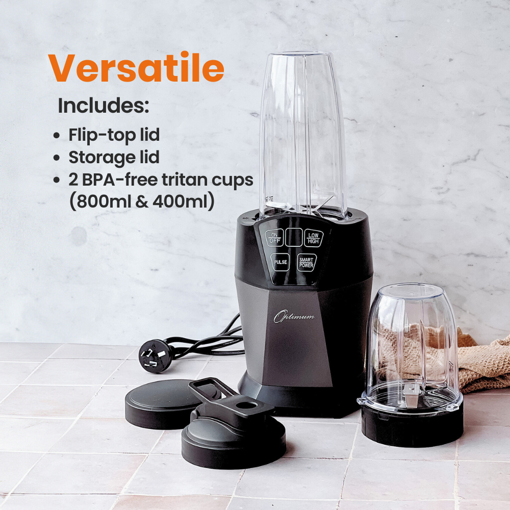 
                  
                    Optimum Nutriforce 2.0 Extractor Smoothie Maker - Personal High Speed Blender
                  
                