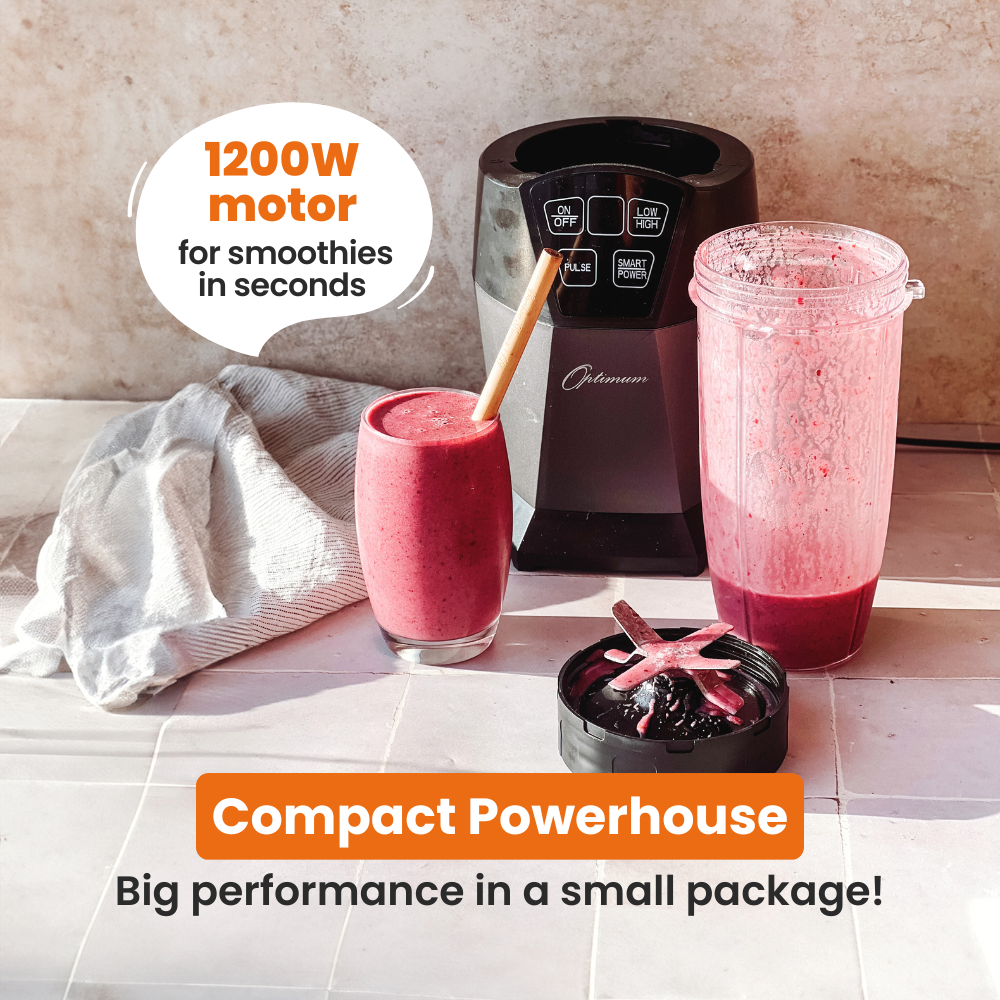 
                  
                    Optimum Nutriforce 2.0 Extractor Smoothie Maker - Personal High Speed Blender
                  
                
