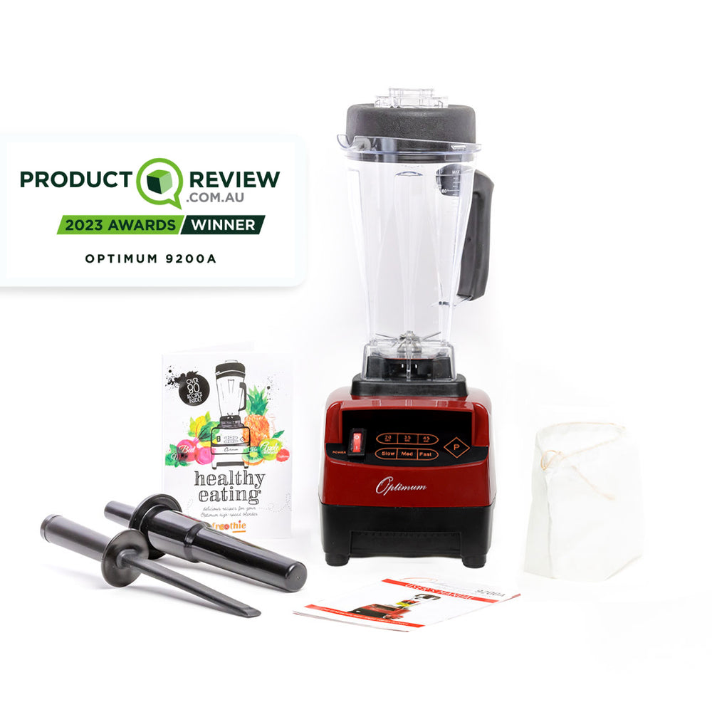 
                  
                    froothie best high speed blender optimum 9200A award winner powerful 2611 watts, red
                  
                